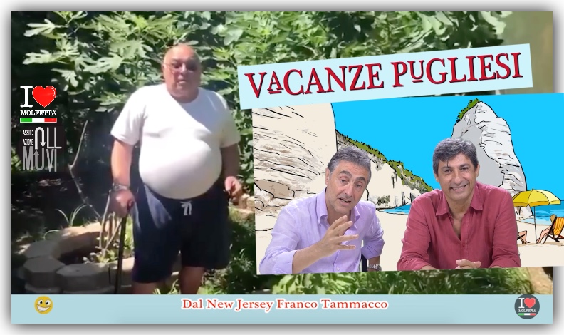 Dal New Jersey in collegamento per le Vacanze Pugliesi