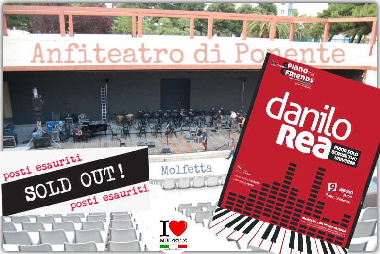 A Molfetta Sold Out  per il concerto jazz di Danilo Rea