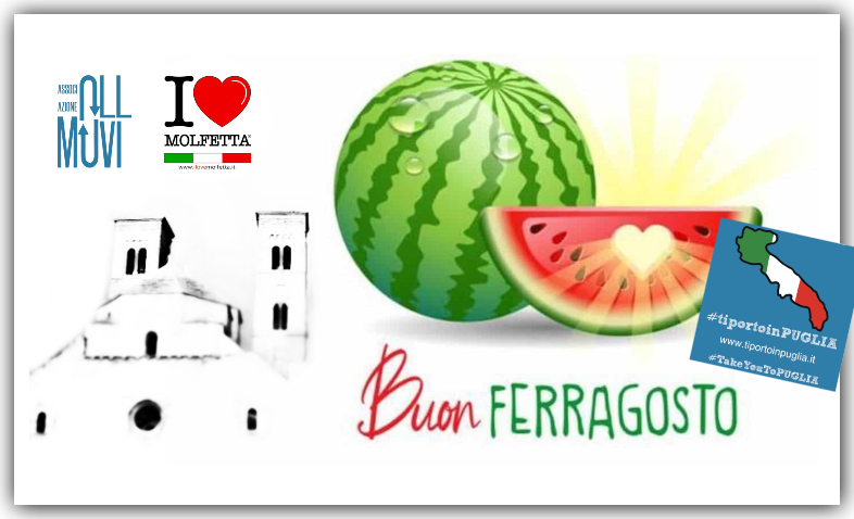 Auguri di Buon Ferragosto a chi parte e chi resta a Molfetta