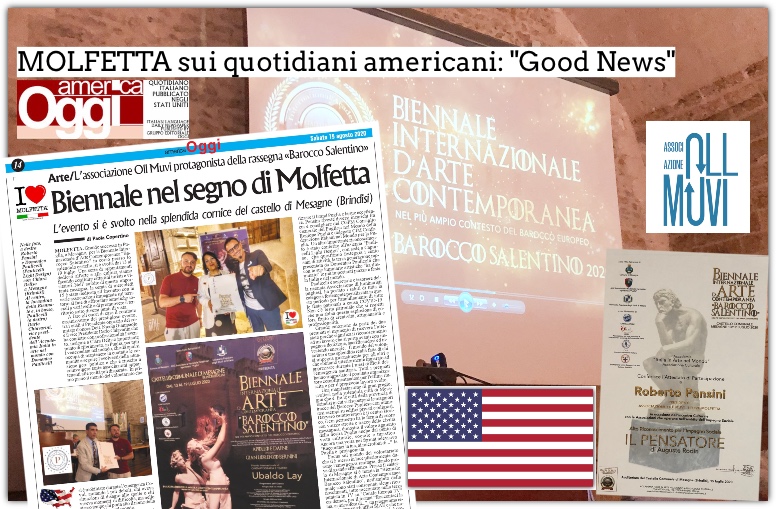 Molfetta sul quotidiano America Oggi: good news