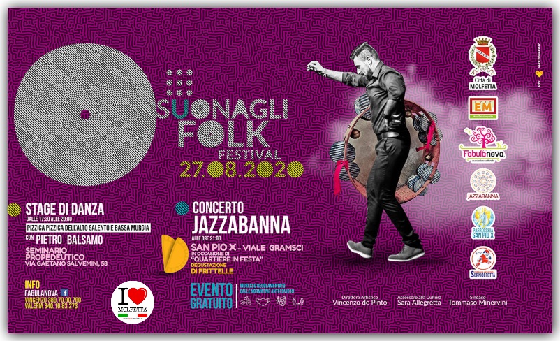 A Molfetta ritmi della pizzica al Suonagli Folk Festival