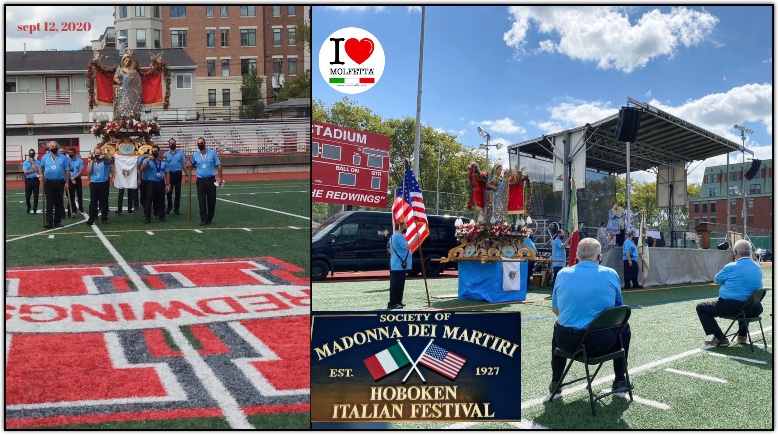 Touchdown per la Madonna dei Martiri ad Hoboken