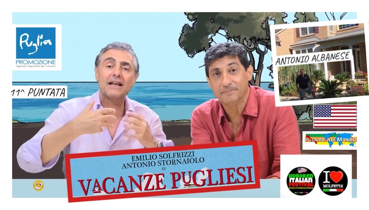 Vacanze Pugliesi, undicesima puntata, arrivano i saluti dagli States