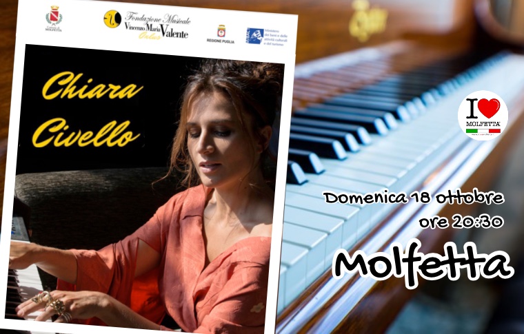 Chiara Civello in concerto a Molfetta