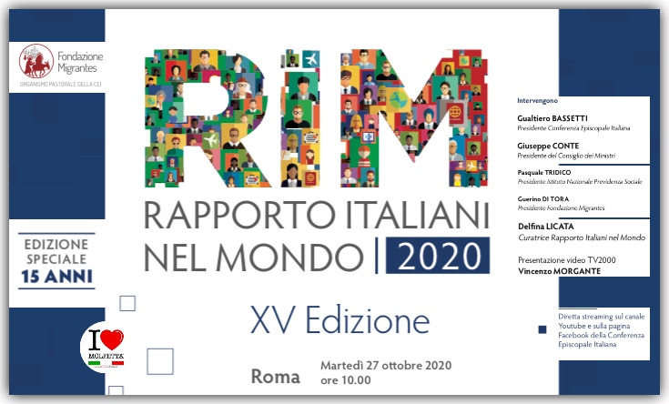 Fondazione Migrantes: il Rapporto Italiani nel Mondo 2020