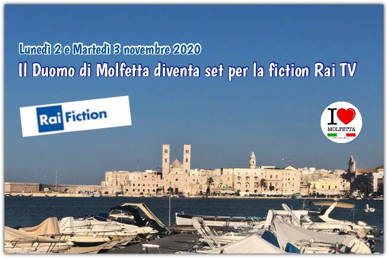 Il Duomo di Molfetta diventa set per la fiction Rai TV 