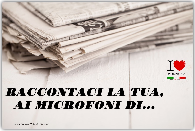 Raccontaci la tua, ai microfoni di...  Buona la prima