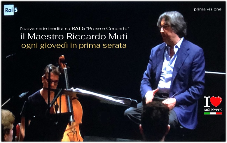 Su Rai5, il terzo appuntamento con il Maestro Riccardo Muti