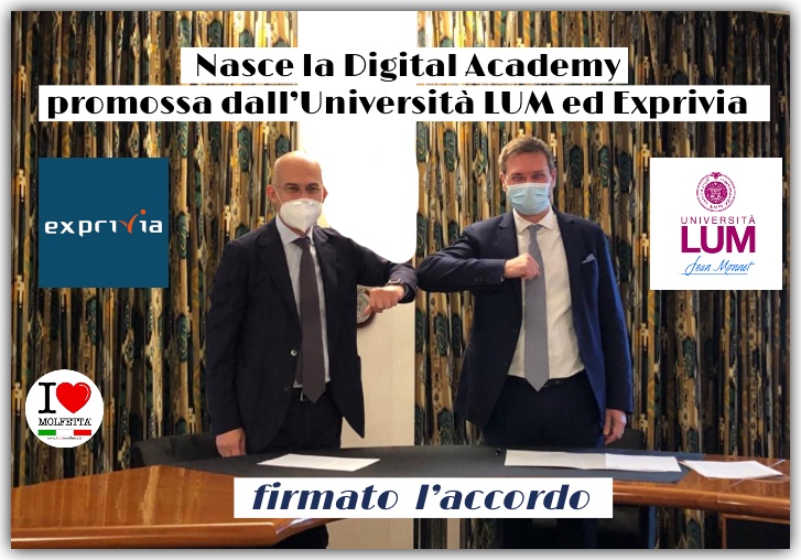 Nasce la Digital Academy promossa dall  Universita' LUM ed Exprivia