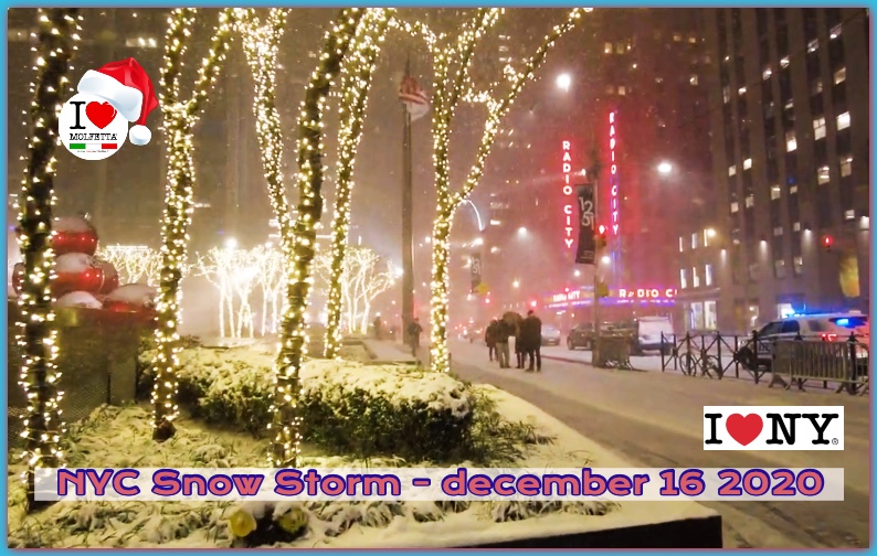 NYC the first Snow Storm: the short movie