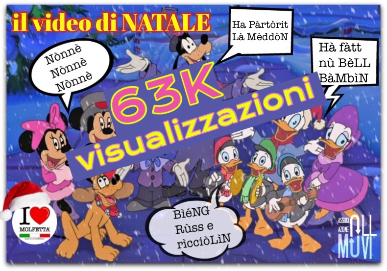 Quasi 63K visualizzazioni per i canti natalizi molfettesi