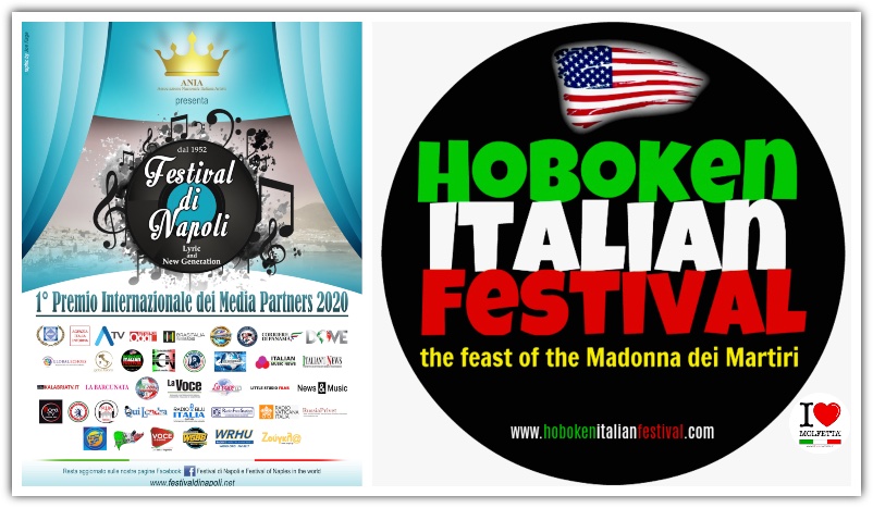 Al Festival di Napoli tra i partner troviamo: Hoboken Italian Festival