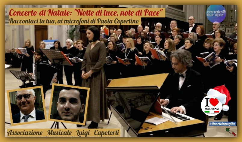 Raccontaci la tua, ai microfoni di Paola Copertino: il Concerto di Natale