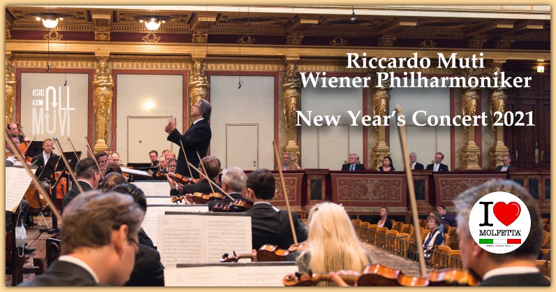 Riccardo Muti dirige il Concerto di Capodanno da Vienna