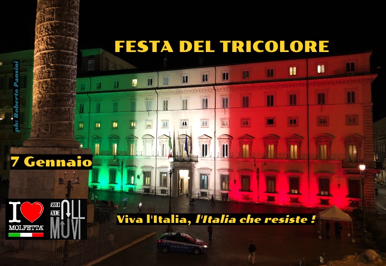 Festa del tricolore italiano: 7 gennaio