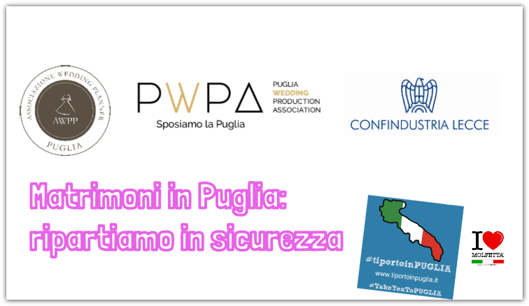 Matrimoni in Puglia: ripartiamo in sicurezza