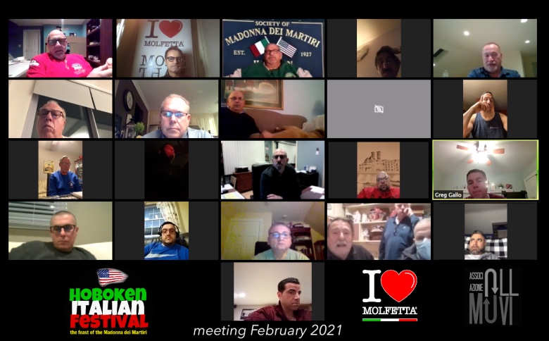 Meeting with Zoom: Societa' Madonna dei Martiri Hoboken NJ