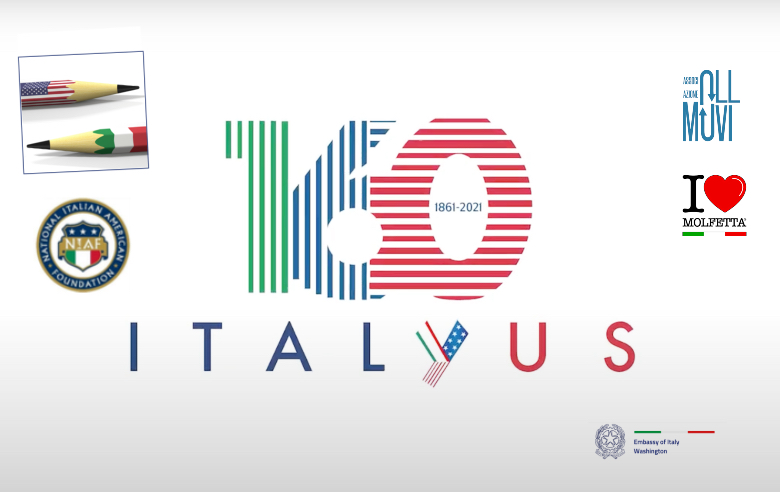 160th Anniversary of the diplomatic relations between Italy and USA 1861-2021