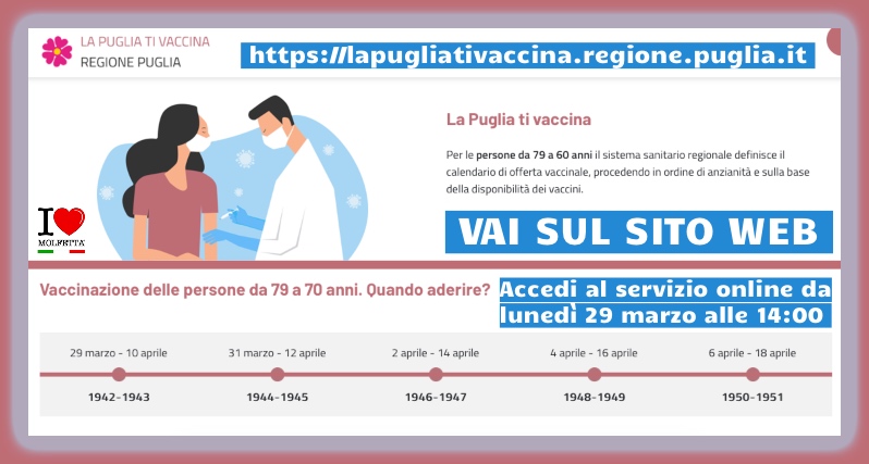 La Puglia ti vaccina