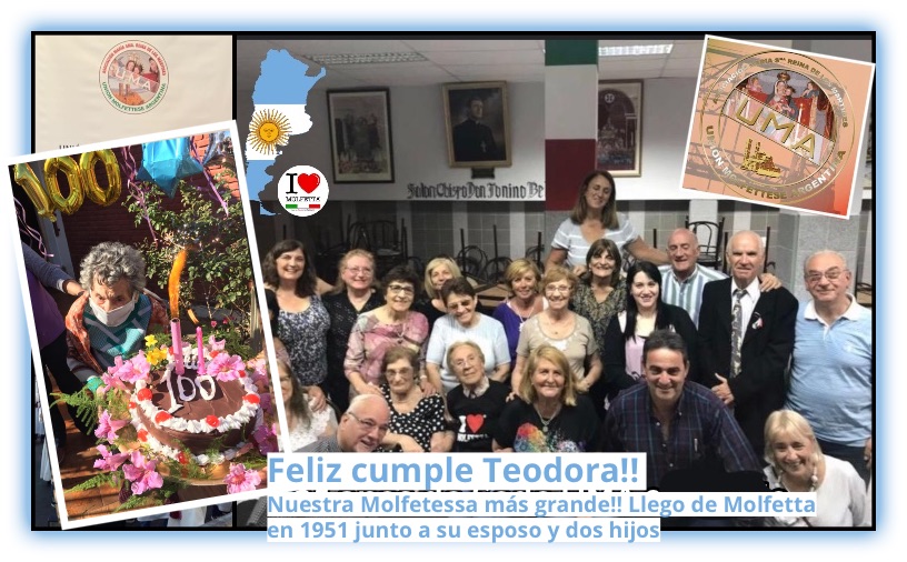 Feliz 100 cumple Teodora 