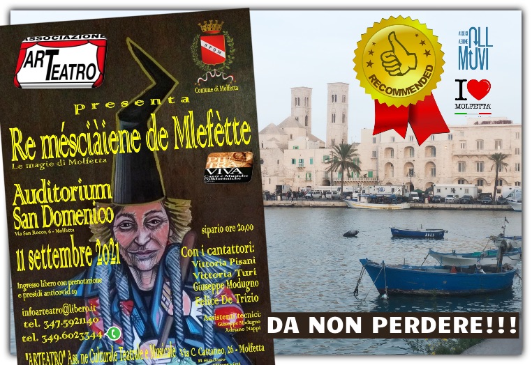 Spettacolo teatral-musicale: le magie di Molfetta