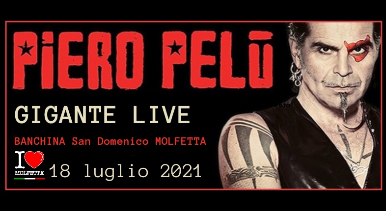 Piero Pelu' a Molfetta con il tour Gigante Live