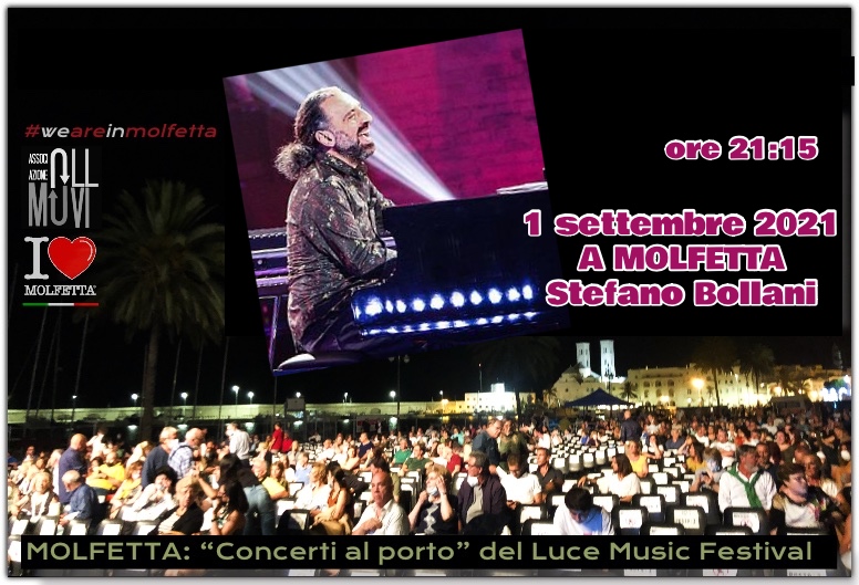 A Molfetta: Concerti al porto arriva Stefano Bollani