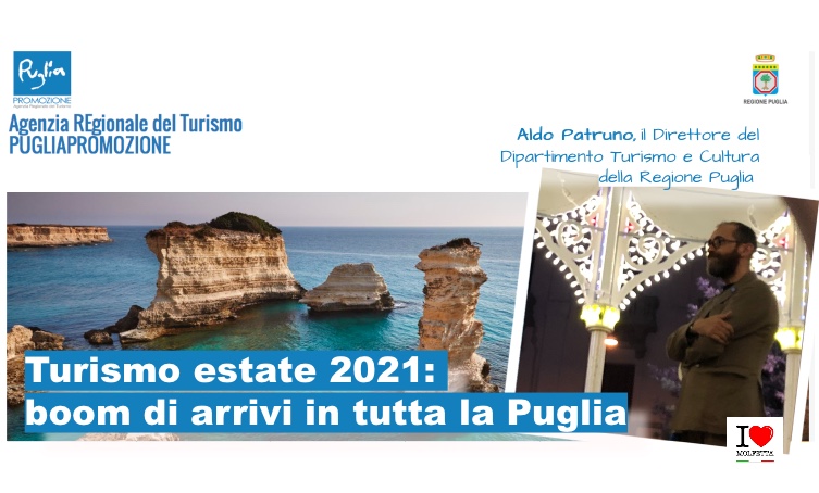 Turismo estate 2021: boom di arrivi in tutta la Puglia