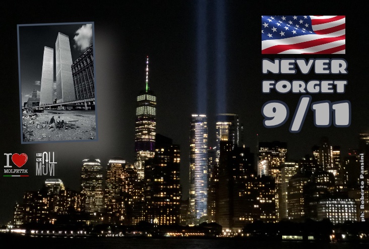 20th anniversary 9/11 of the terrorist attacks NYC: Never Forget