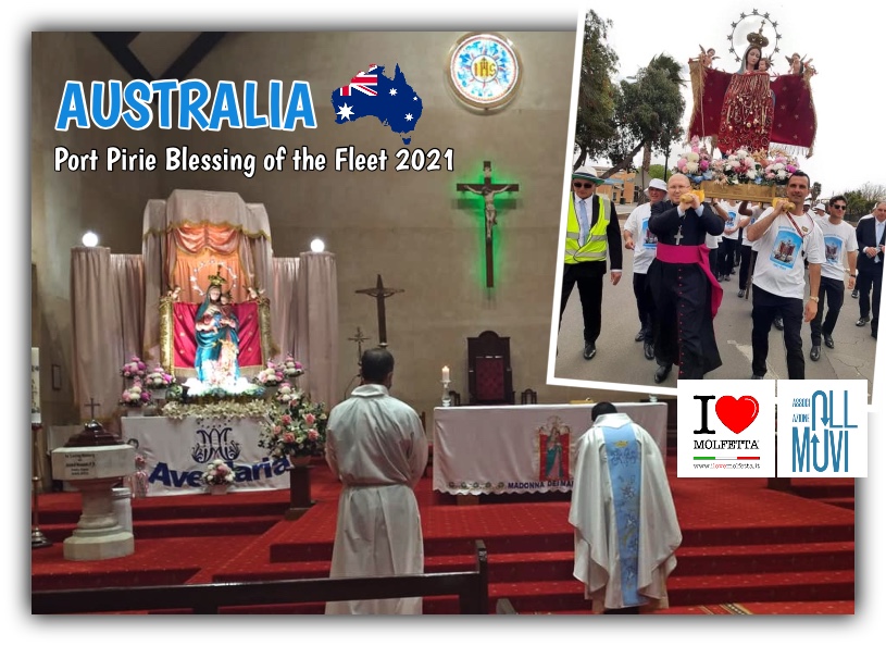 La Madonna dei Martiri a Port Pirie 2021 in Australia