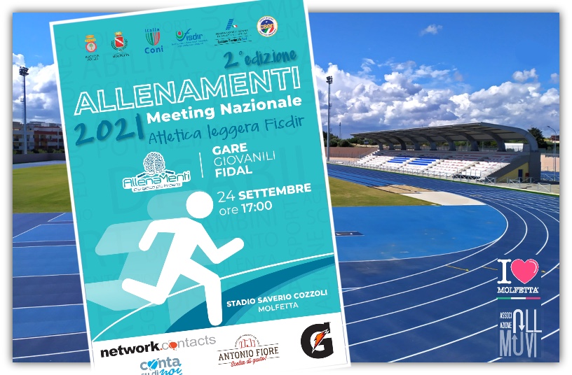 A Molfetta il secondo meeting nazionale di Atletica Leggera FISDIR