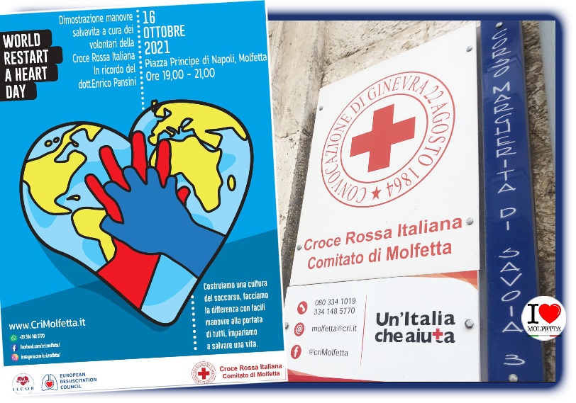 Molfetta: World Restart A Heart Day 2021 