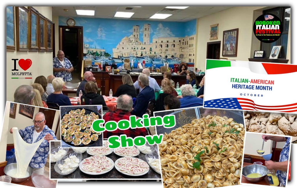 Ad Hoboken Cooking Show: Italian - America Heritage and Culture Month