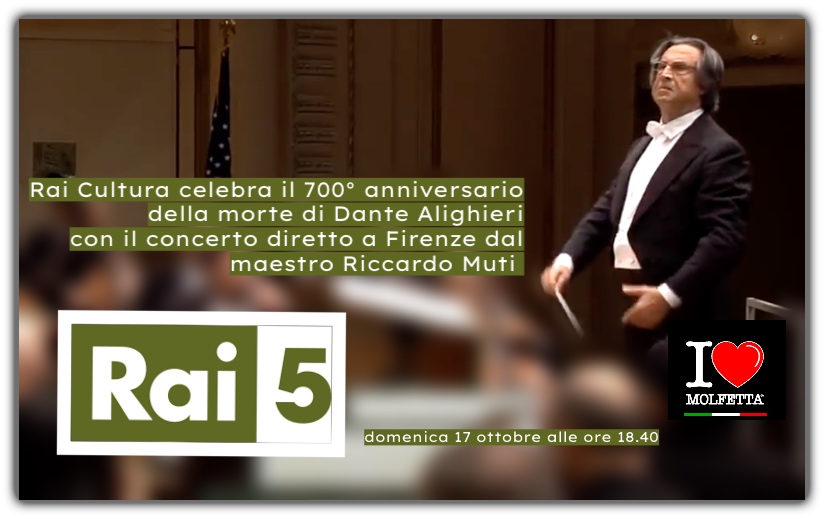 Riccardo Muti celebra Dante a Firenze su RAI5