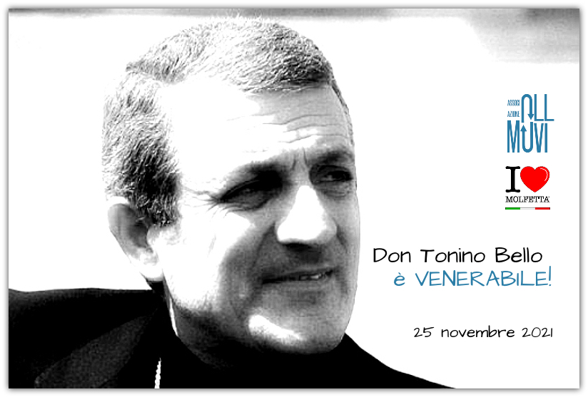 Don Tonino Bello e' venerabile