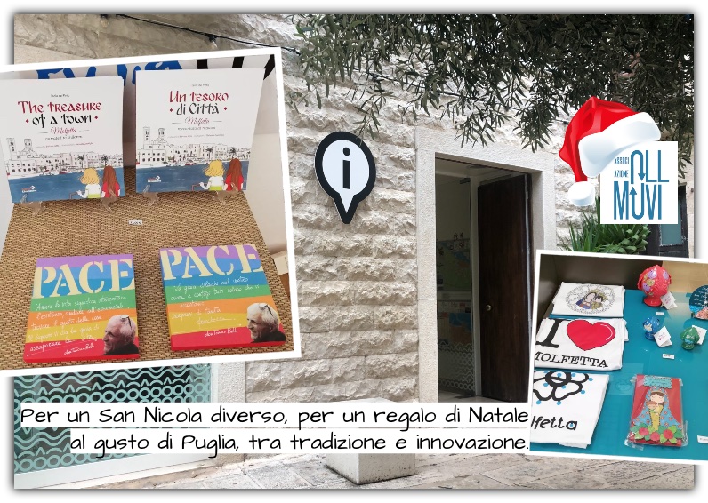 Aria di Natale a Molfetta, cerca il tuo regalo presso l ' infopoint