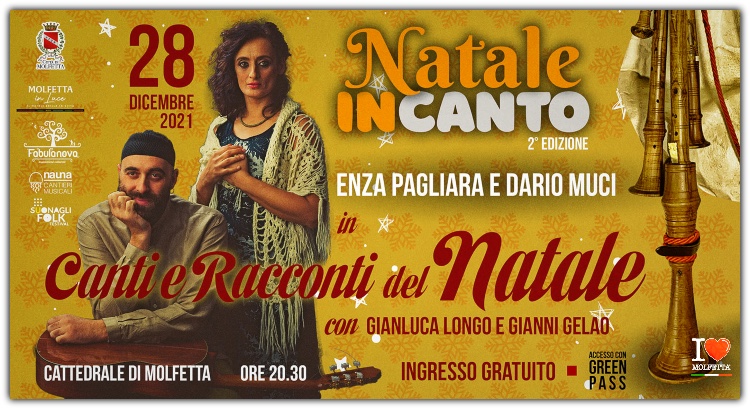 Natale INcanto, le tradizioni natalizie cantate e raccontate a Molfetta