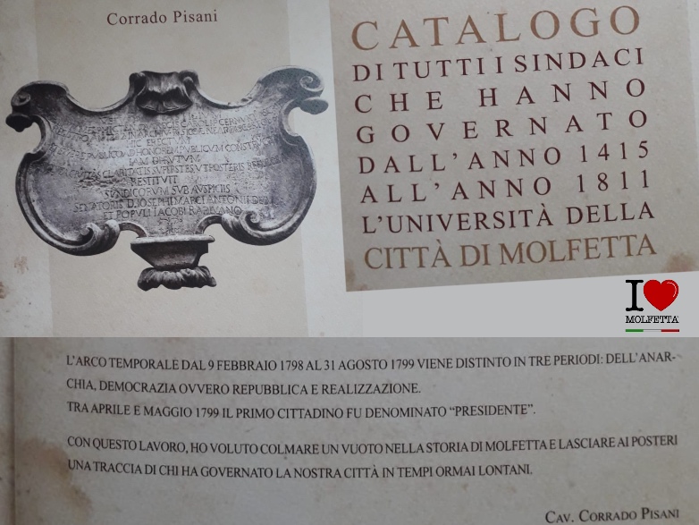 Storia popolare di Molfetta: i nomi dei Sindaci dal 1416 al 1811