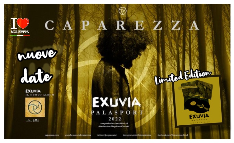 Caparezza in vinile da collezione: Exuvia Pop Up