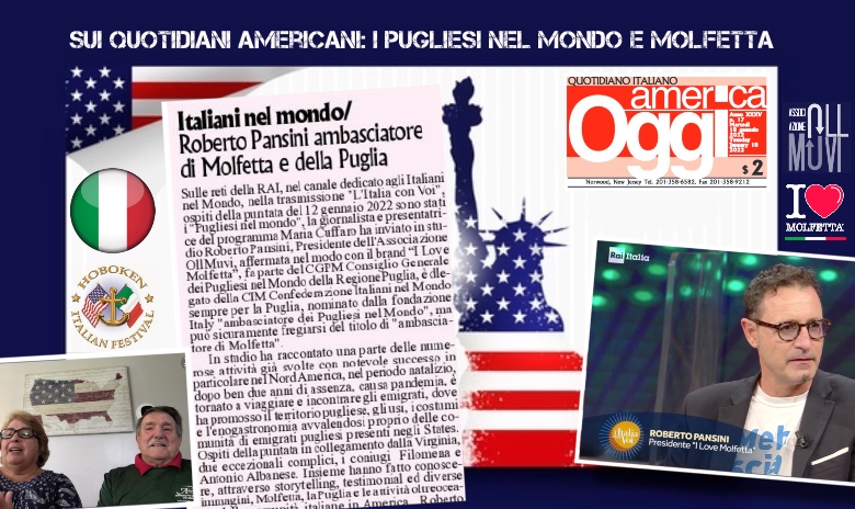 American newspaper talk: Pugliesi nel Mondo and Molfetta