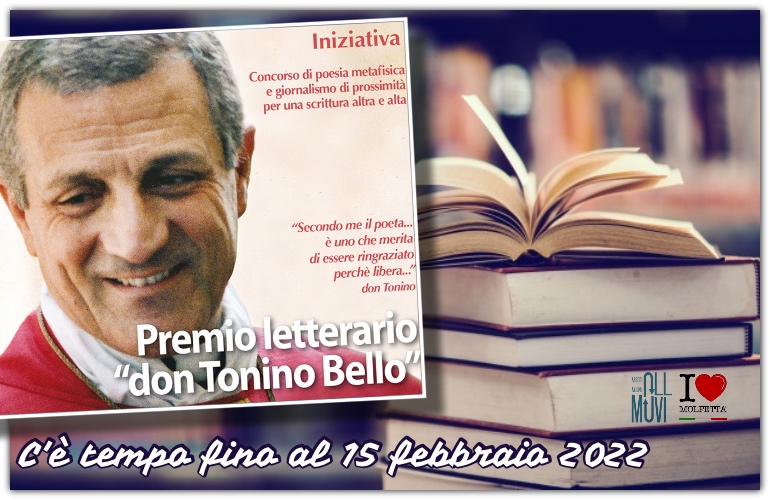 Premio letterario don Tonino Bello: proroga fino al 15 febbraio