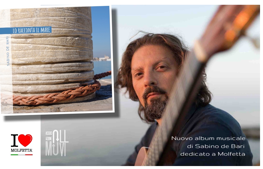 Nuovo album musicale di Sabino de Bari dedicato a Molfetta