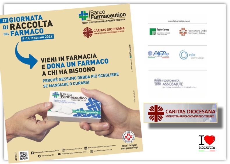 XXII Giornata di Raccolta del Farmaco di Banco Farmaceutico 