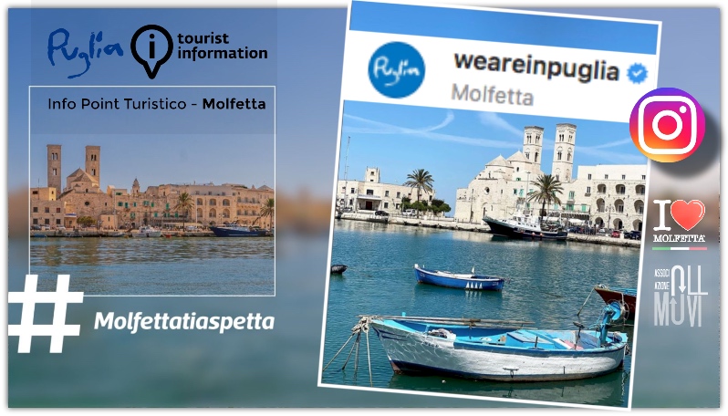 Molfetta sul profilo Instagram di weareinpuglia