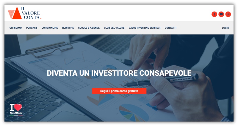 IlValoreConta.it : portale di formazione e informazione finanziaria