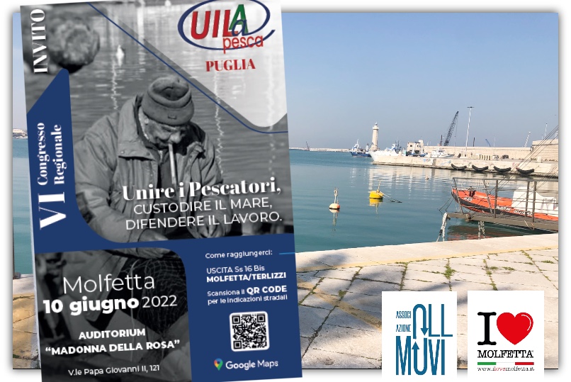 Molfetta ospita il sesto congresso regionale UILA Pesca Puglia