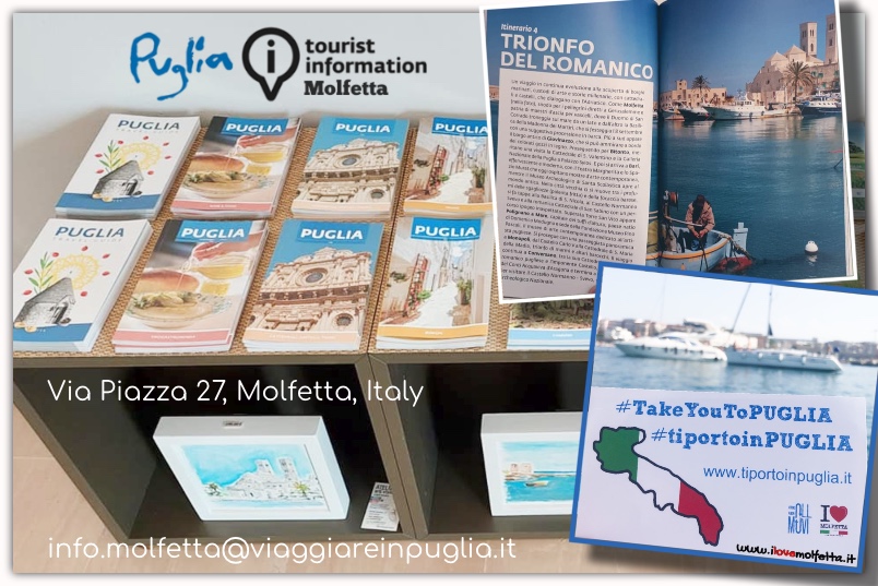 A Molfetta nuovo materiale informativo multilingue per i turisti