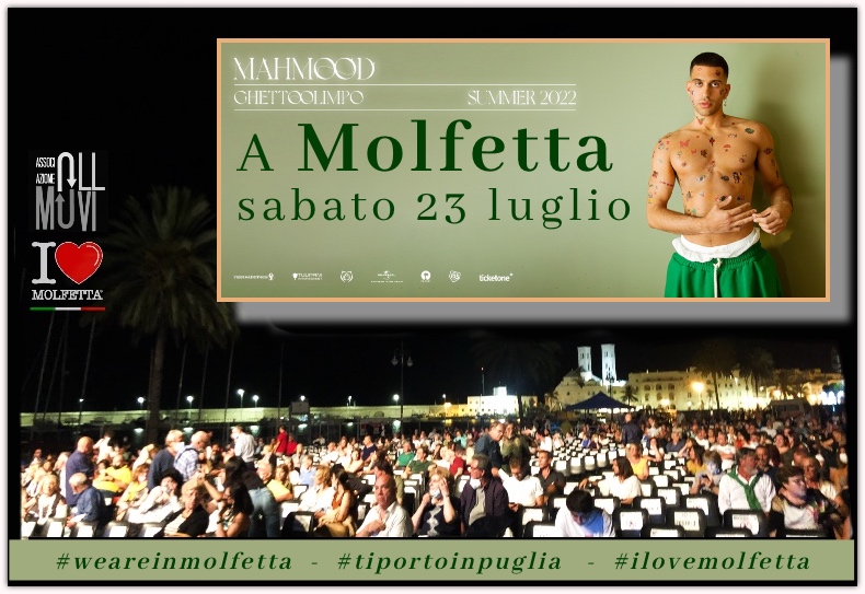 Mahmood in concerto a Molfetta: i grandi eventi