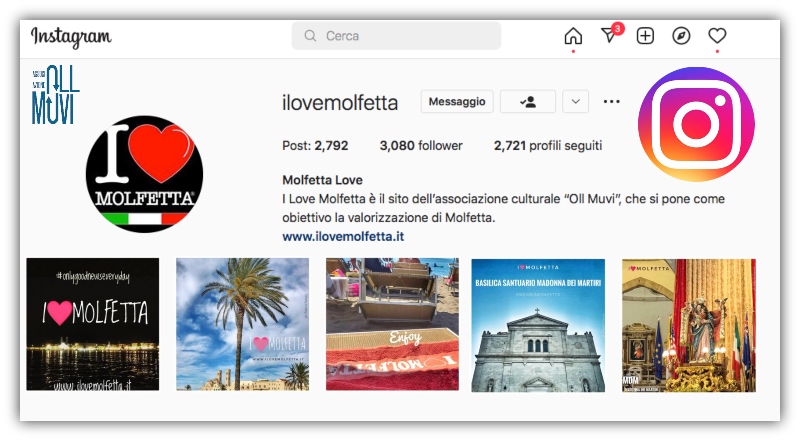 Segui anche tu il profilo Instagram I Love Molfetta