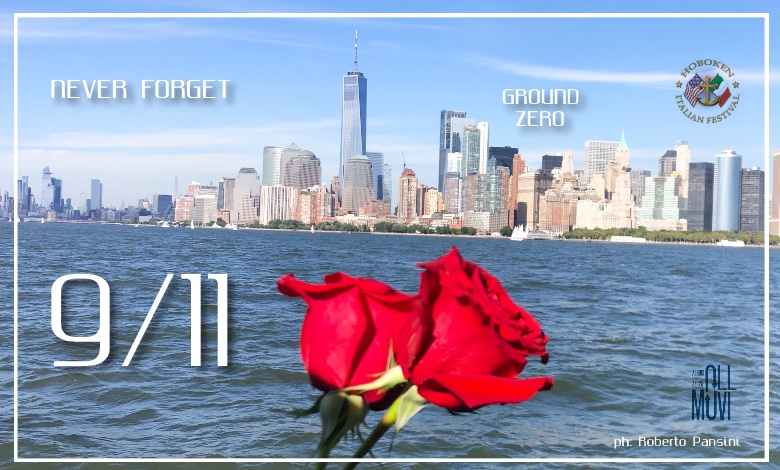 Anniversary 9/11 of the terrorist attacks NYC: Never Forget